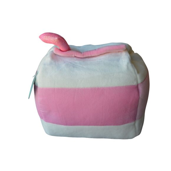 NWT Play Right Hug Me Strawberry Milk 8" Food Plush Gift Toy Valentine's Day - Picture 4 of 4